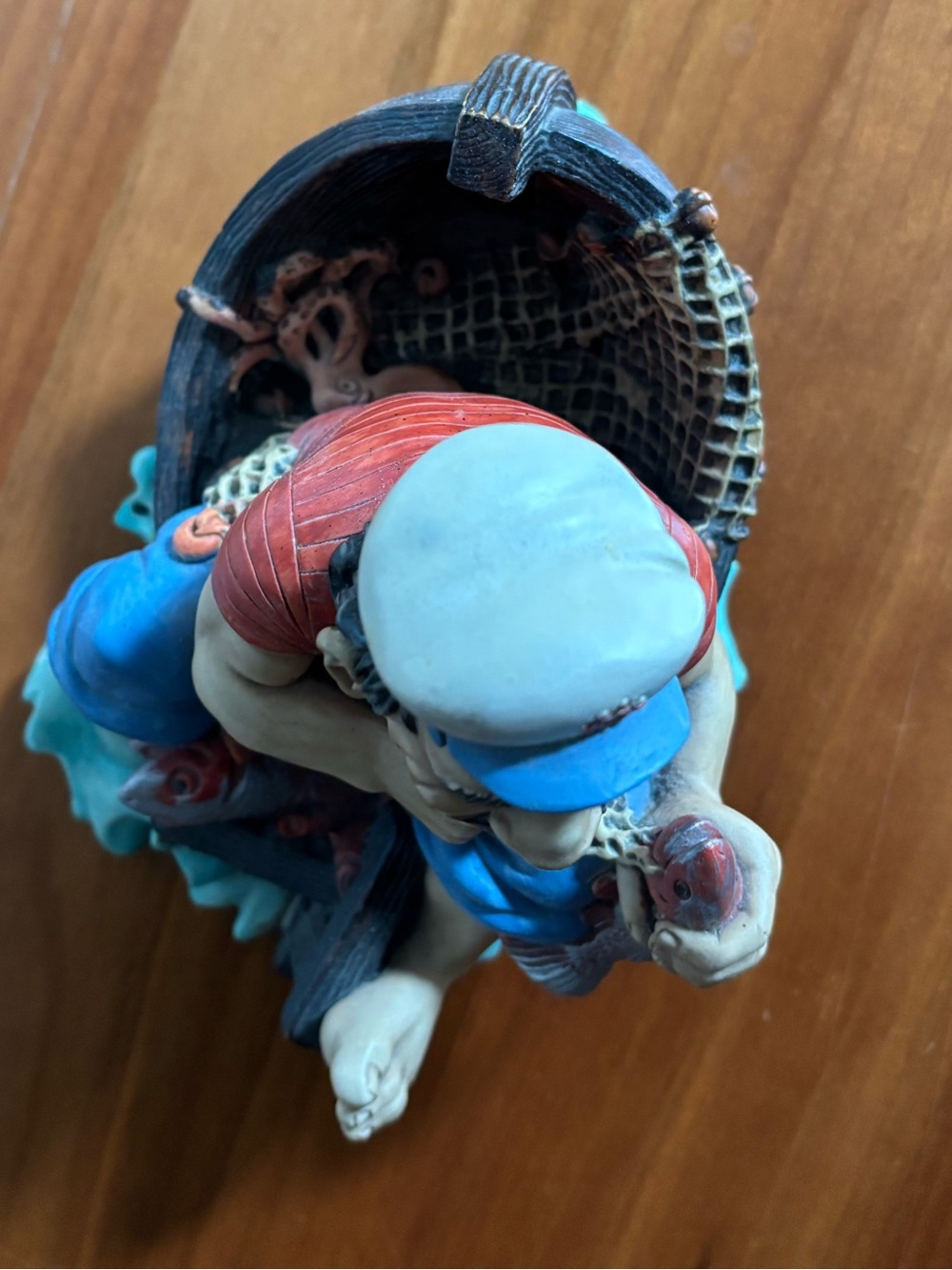 Fisherman figurine designed by Guillermo Forchino Made in Italy - Picture 5 of 8